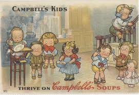 An Old Drawing of Campbells Cartoon